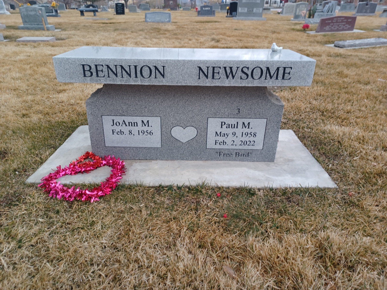Upright Headstone