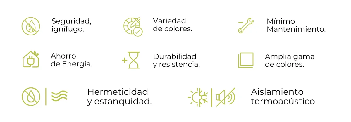 Beneficios de aberturas en pvc