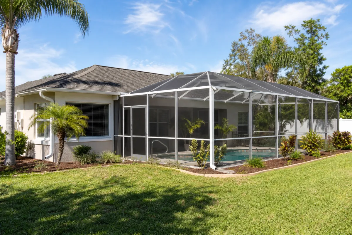 Screened porch and lanai enclosure