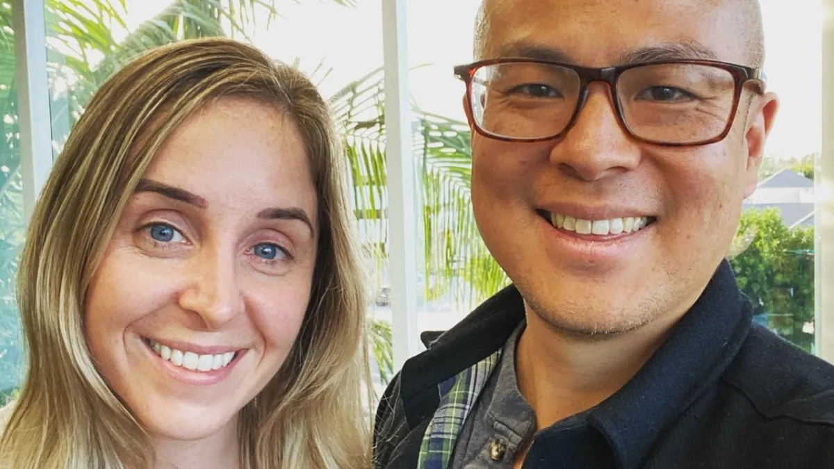 Clinician and patient in a concussion coaching consultation