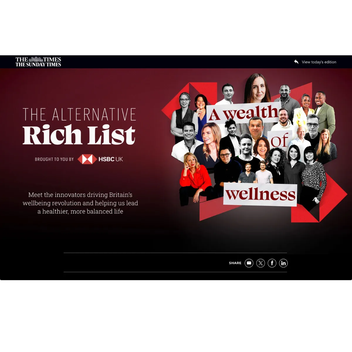 Sunday Times Alternative Rich List