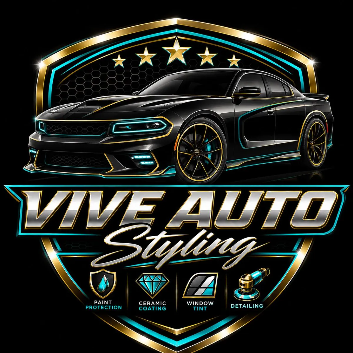 VIVE Auto Styling Logo