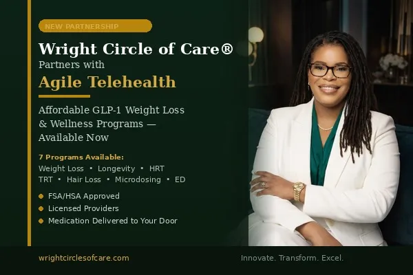 Wright Circle of Care® Partners with Agile Telehealth to Bring You Affordable GLP-1 Weight Loss & Wellness Programs