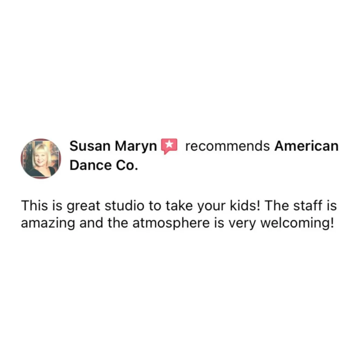 Review for American Dance Co.