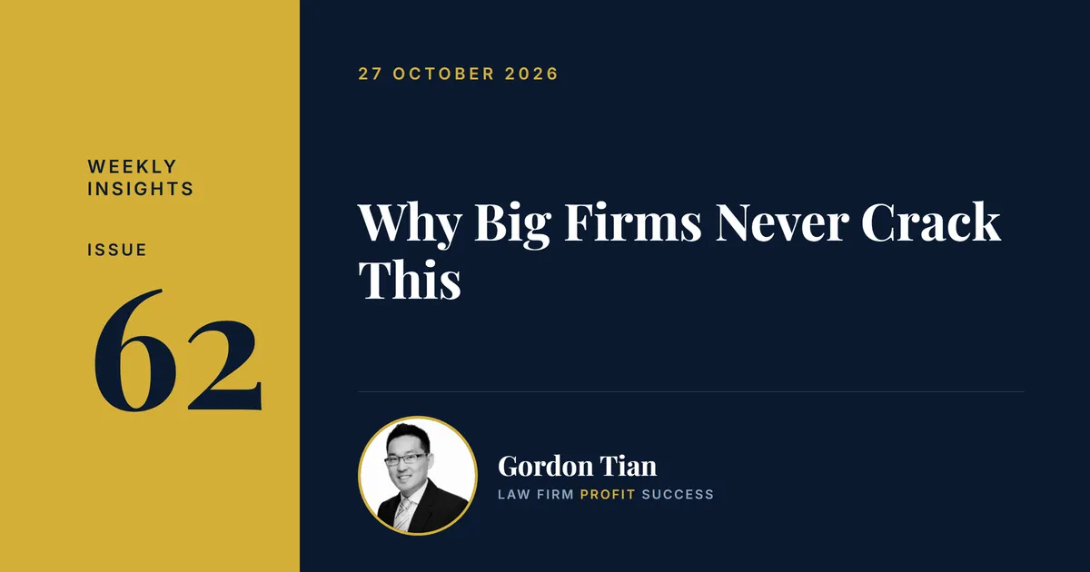 Why Big Firms Never Crack This