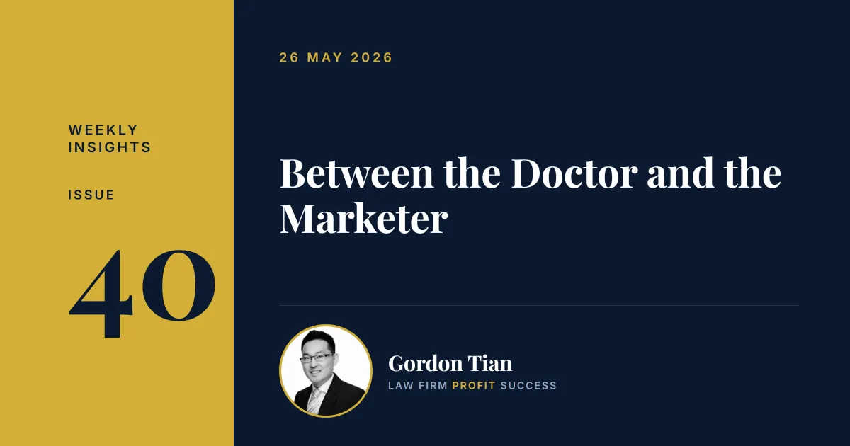 Between the Doctor and the Marketer