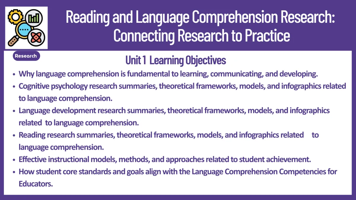Connecting Research to Practice