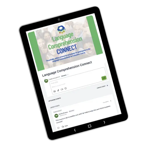 Private Membership to “Language Comprehension Connect”