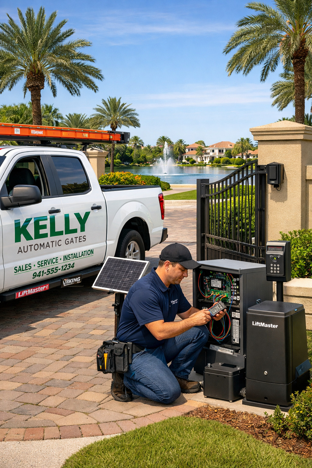 Solar Gate System Tampa, FL