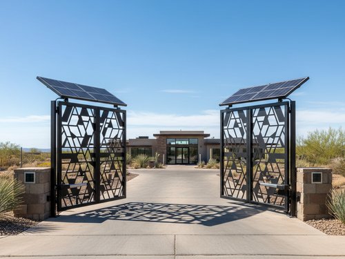 Siesta Key, FL Solar Gate System