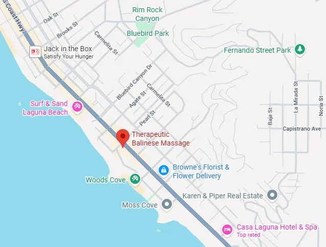Therapeutic Balinese Massage1833 South Coast Highway Ste 130 Laguna Beah ,CA 92651