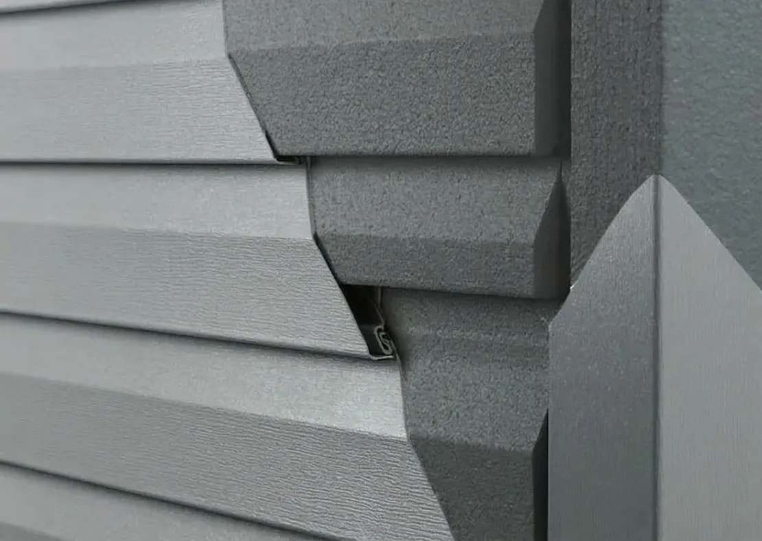 An image of Insulated Siding. Durable weather resistant siding installation for Ontario homes