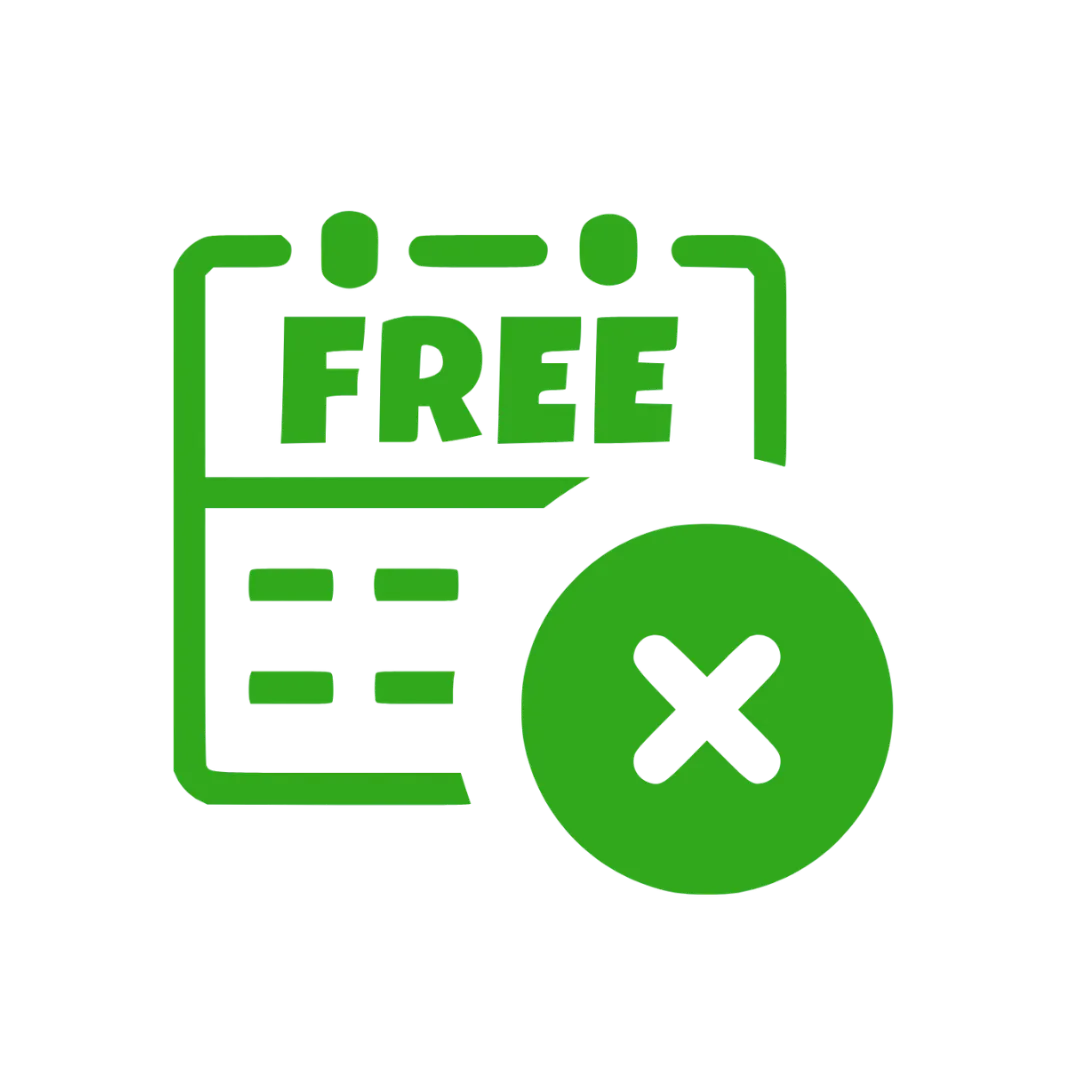 No Security Deposit Logo