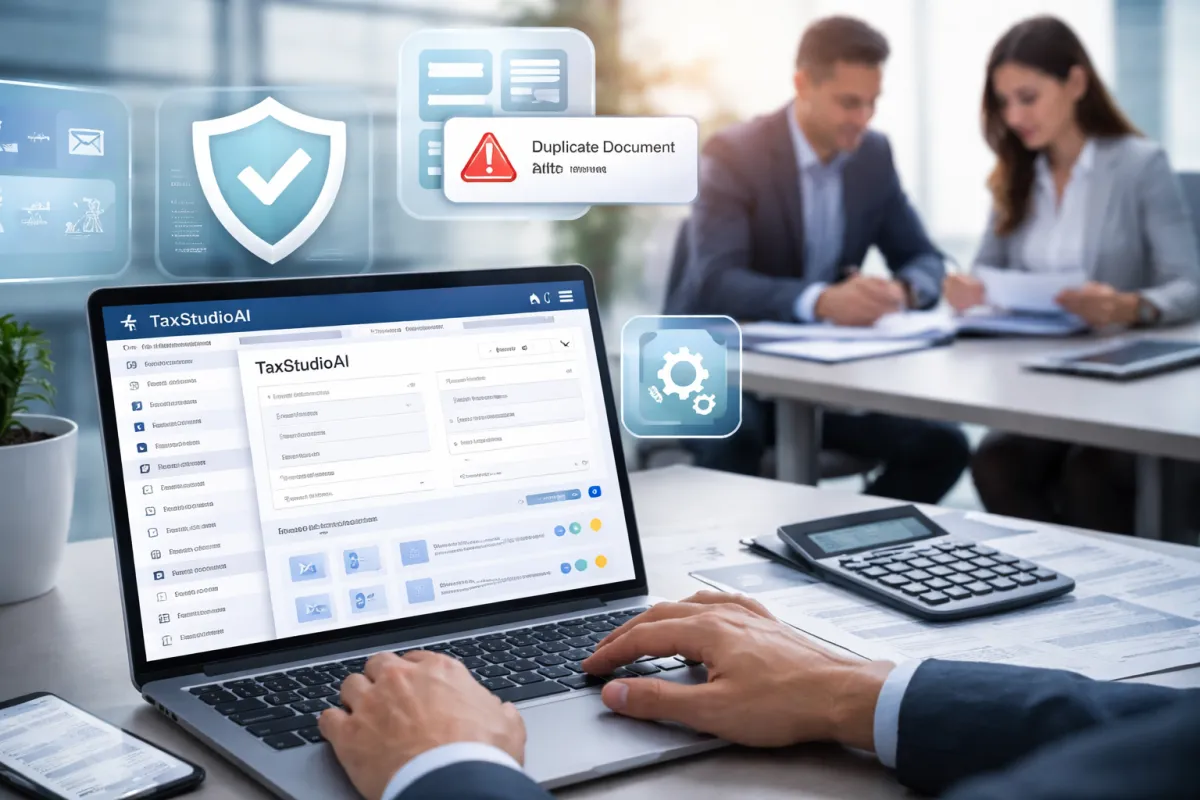 How TaxStudioAI Reduces Data Entry Errors and Duplicate Records