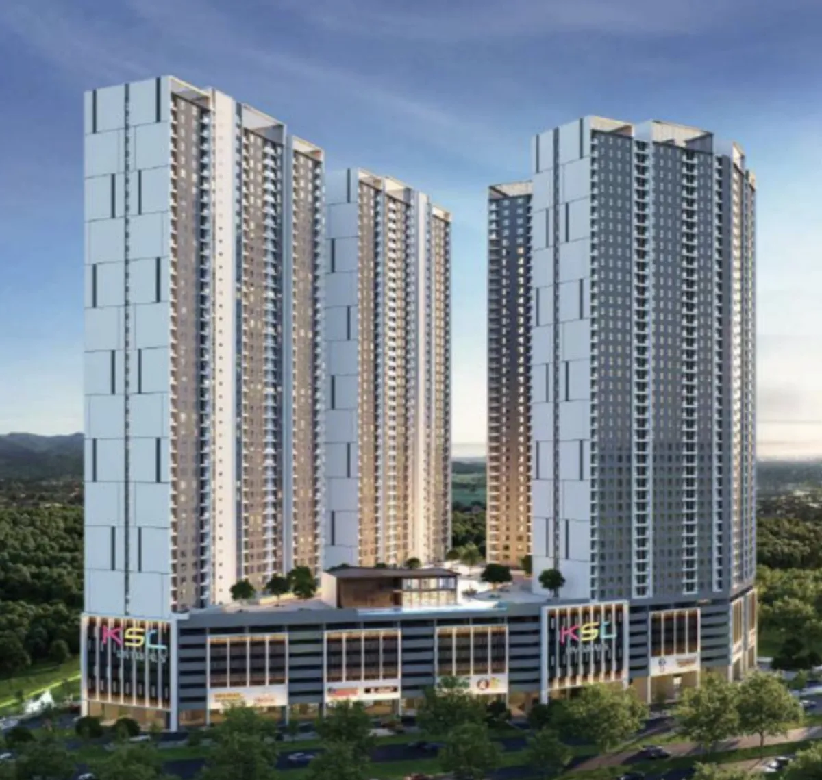 Riverhaus freehold serviced apartment in Iskandar Puteri, Johor Bahru