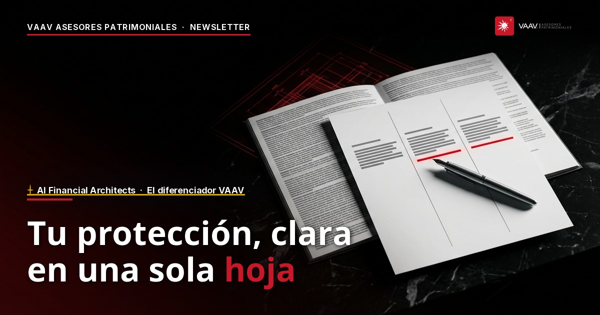 Tu protección, clara en una sola hoja