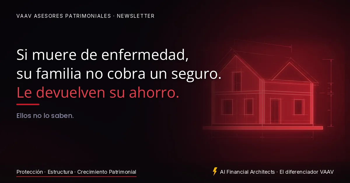 Si muere de enfermedad, su familia no cobra un seguro. Le devuelven su ahorro. Ellos no lo saben.