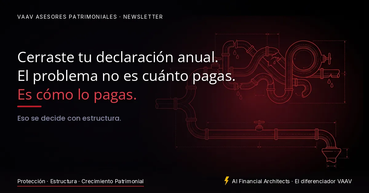Cerraste tu declaración anual. ¿Cuánto le diste de más al SAT por no tener estructura?