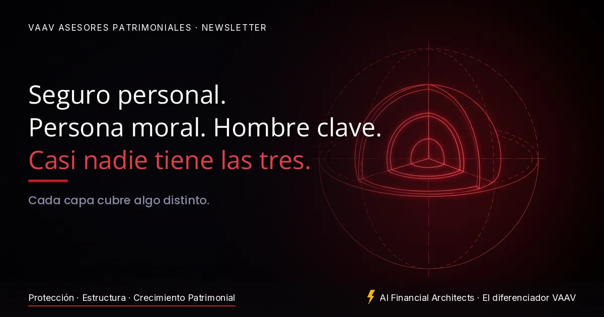 Tres capas de protección. Casi ningún empresario tiene las tres.