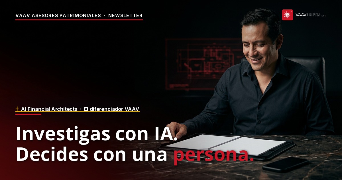 Investigas con IA. Decides con una persona.