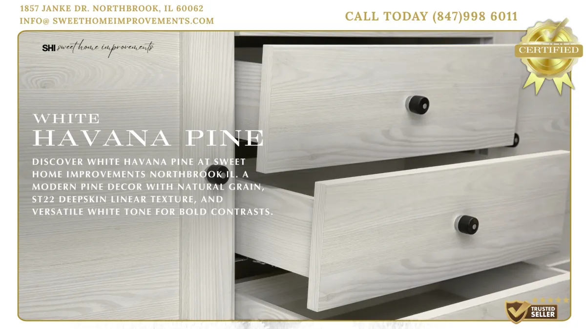 Natural Eucalyptus, H3041 Natural Eucalyptus, Sweet Home Improvements Northbrook IL, eucalyptus cabinetry Chicago suburbs, TM12 PerfectSense Omnipore Matt, exotic woodgrain finish