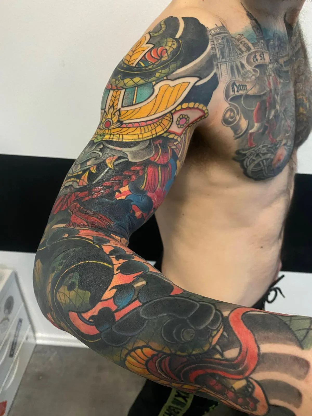 A sign that is on the side of a building