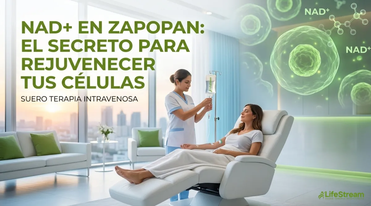 NAD+ en Zapopan: El Secreto para Rejuvenecer tus Células