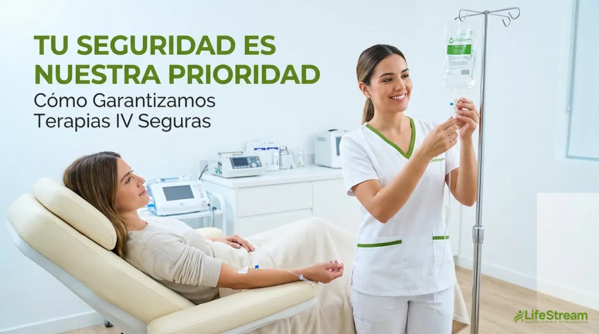 Tu Seguridad Es Nuestra Prioridad: Cómo Garantizamos Terapias IV Seguras