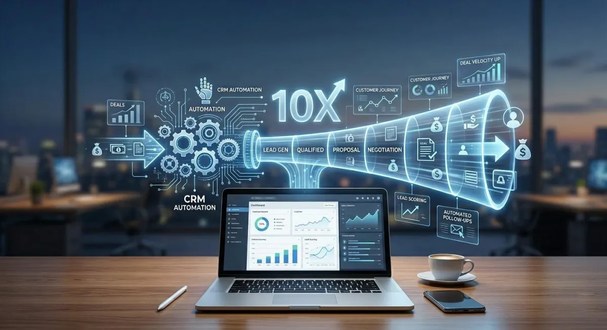 How CRM Automation Can 10X Your Sales Pipeline Efficiency