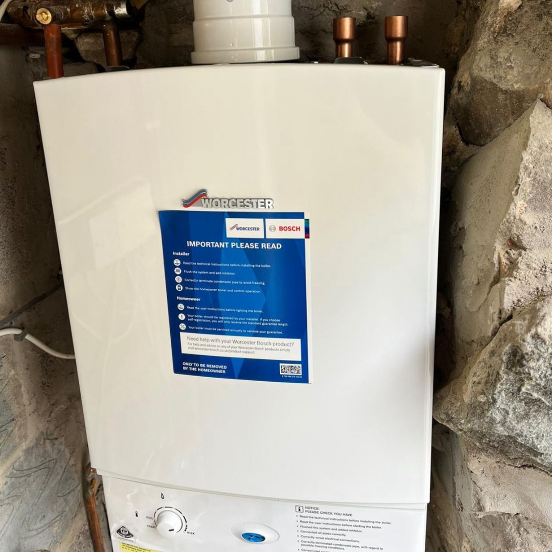 worcester boiler install