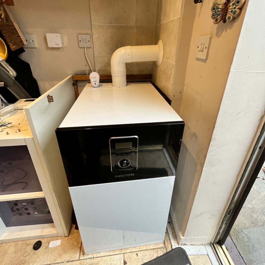 oil boiler install