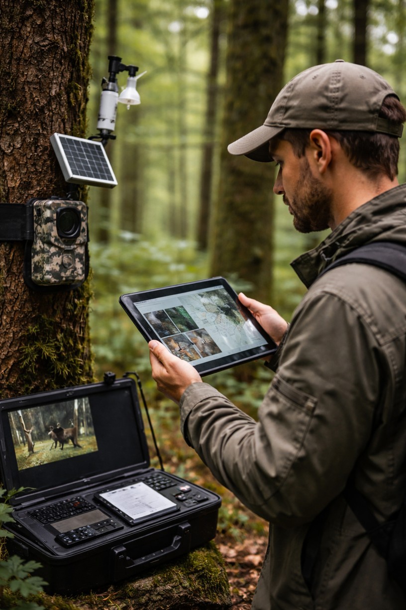 Monitoring stavu leů a zvířat