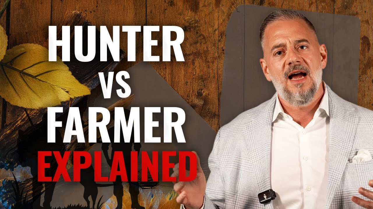 Joey Battista explaining hunter vs farmer mindset