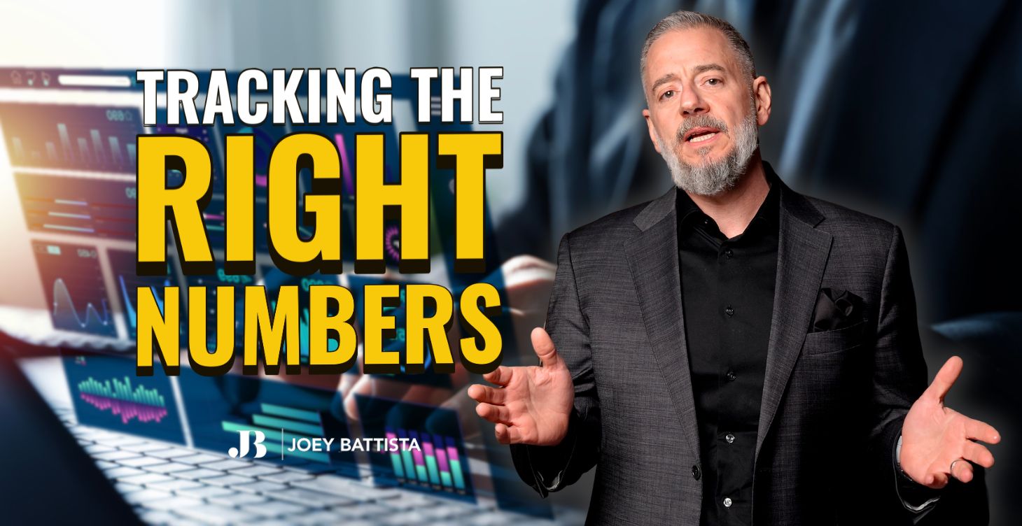 Joey Battista explaining the one metric to track