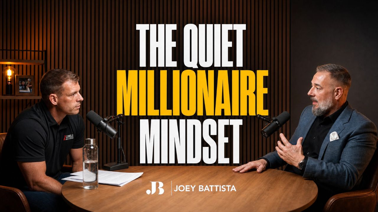 Joey Battista with Tommy Mello discussing entrepreneur mindset, operator mindset, and effective business leadership.