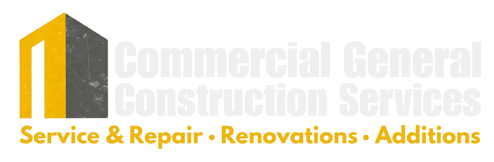 Commercial General Construction Services, Service, Repair, Renovations, Additions