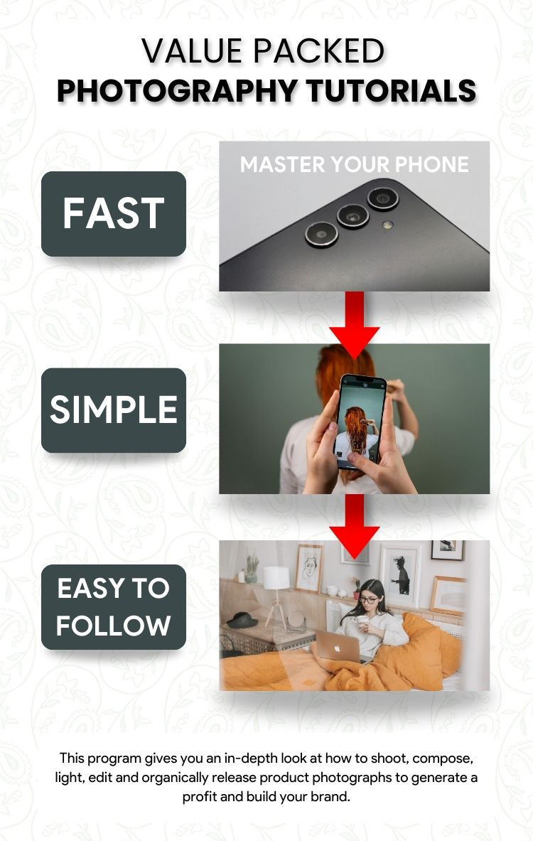 Easy simple easy to follow video tutorials