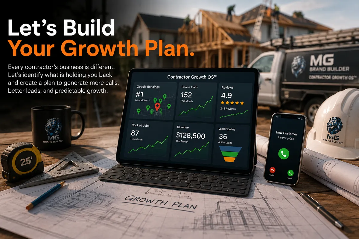 Placeholder graphic representing contractor growth planning