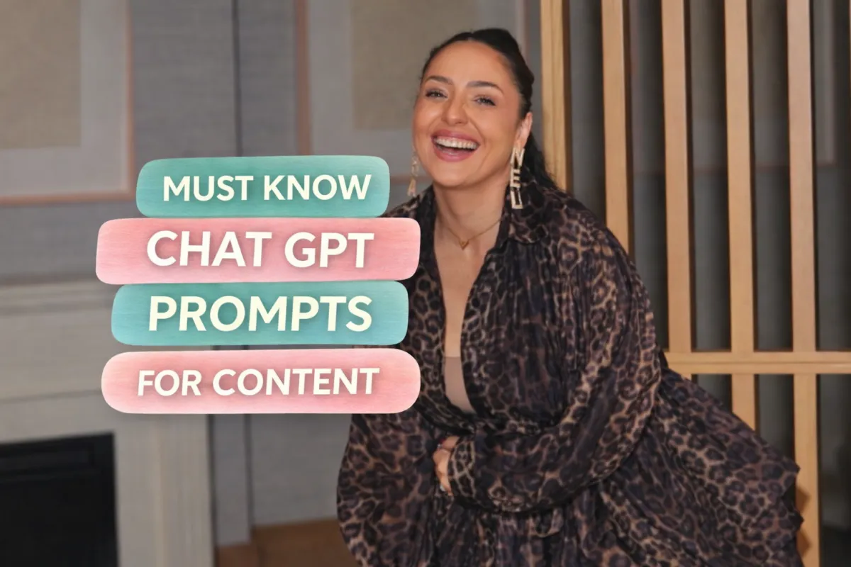 Stop Overthinking Your Content: How to Use ChatGPT to Create Content That Actually Converts
