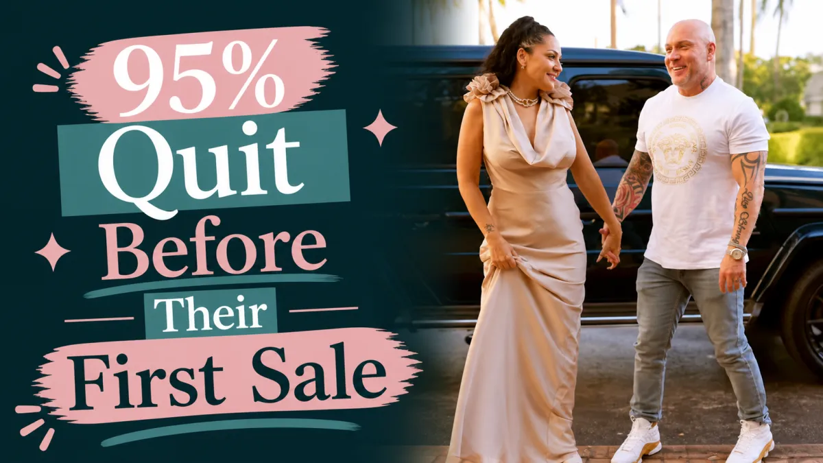 95% of Affiliate Marketers Will Quit Before Making a Single Sale. Here's the Real Reason