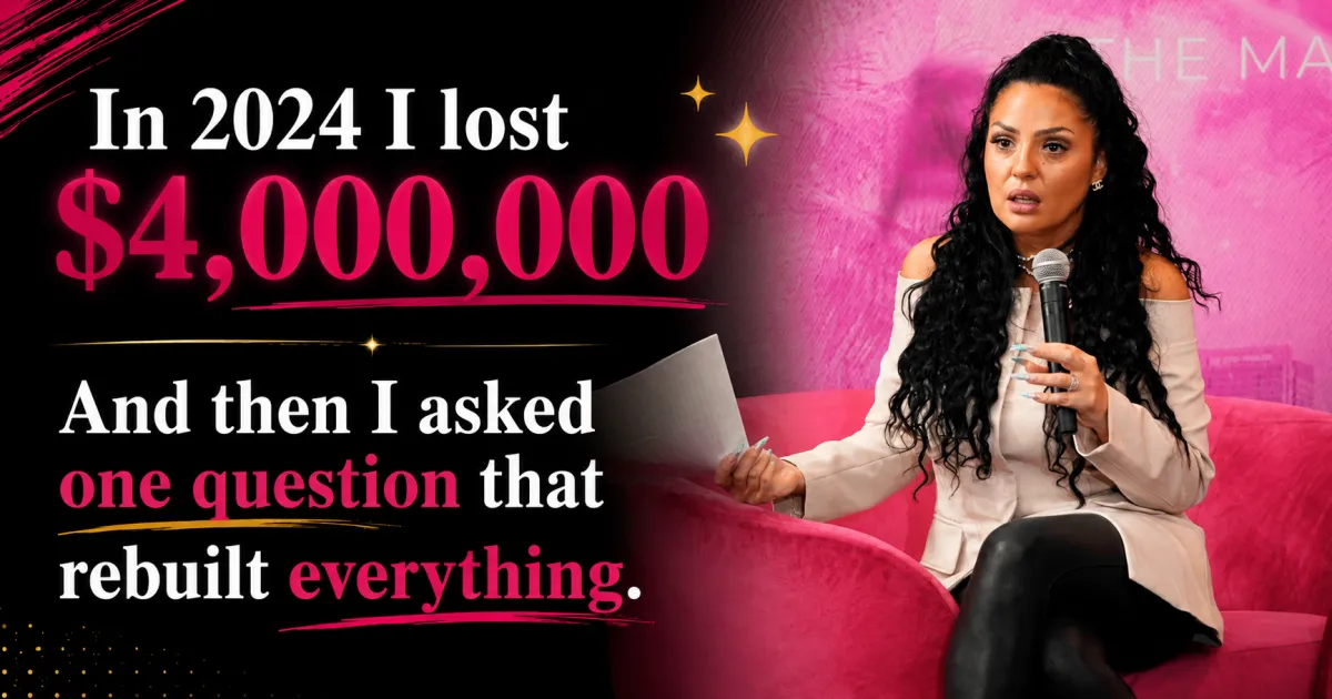 How a Female Entrepreneur Rebuilt Her Brand After a $4M Loss