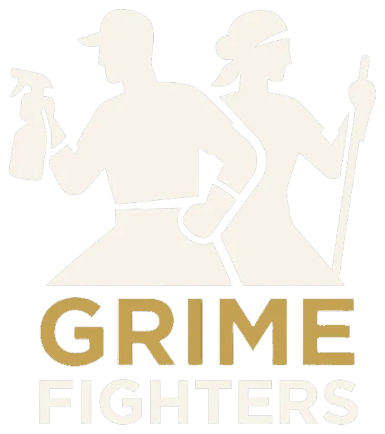 Grime Fighters Complete Cleaning logo, Ann Arbor MI.