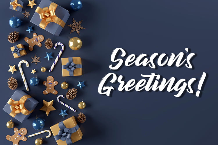 SEASONS GREETINGS!