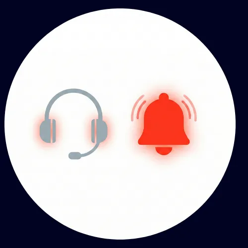 Human escalation icon