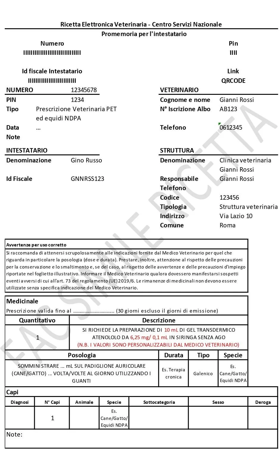 ATENOLOLO GEL TRANSDERMICO