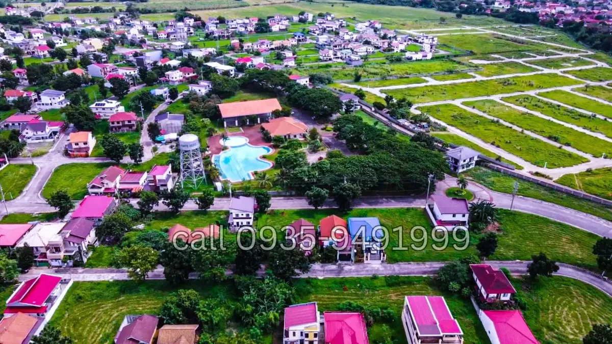 Ponteverde de Sto Tomas Batangas Aerial viw of Phase 2, 3 and Phase 5 lots for Sale 