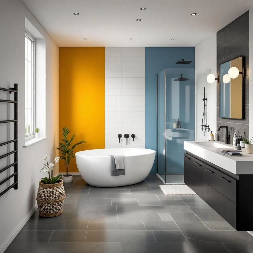 Transforming Builder-Grade Bathrooms on a Budget