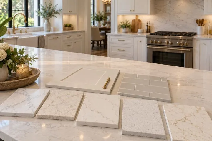 The Most Popular Quartz Countertop Colors in American Kitchens Right Now