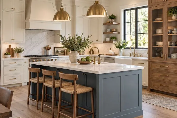 How Two-Tone Cabinets Became the Defining Look of the Modern American Kitchen