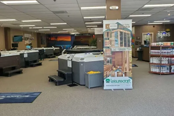 Auburn New England Spas Showroom 